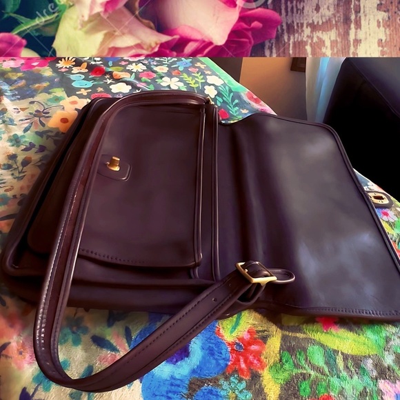 VINTAGE COACH METROPOLITAN MESSENGER PORTFOLIO BRIEFCASE BAG 5180 - Picture 5 of 13